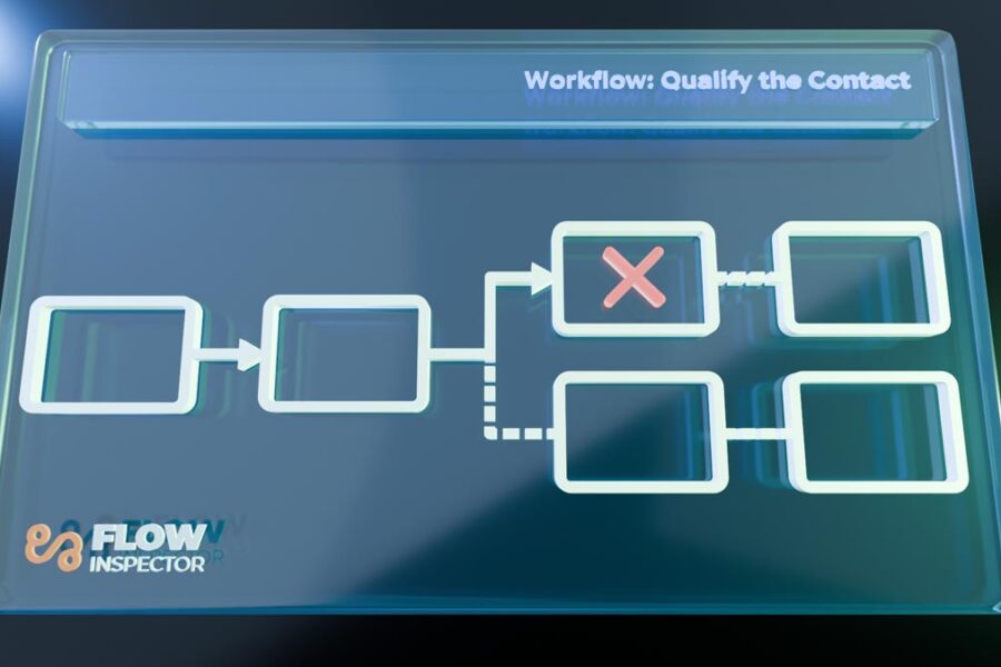Contact stuck in a GoHighLevel workflow shown at a stalled condition step
